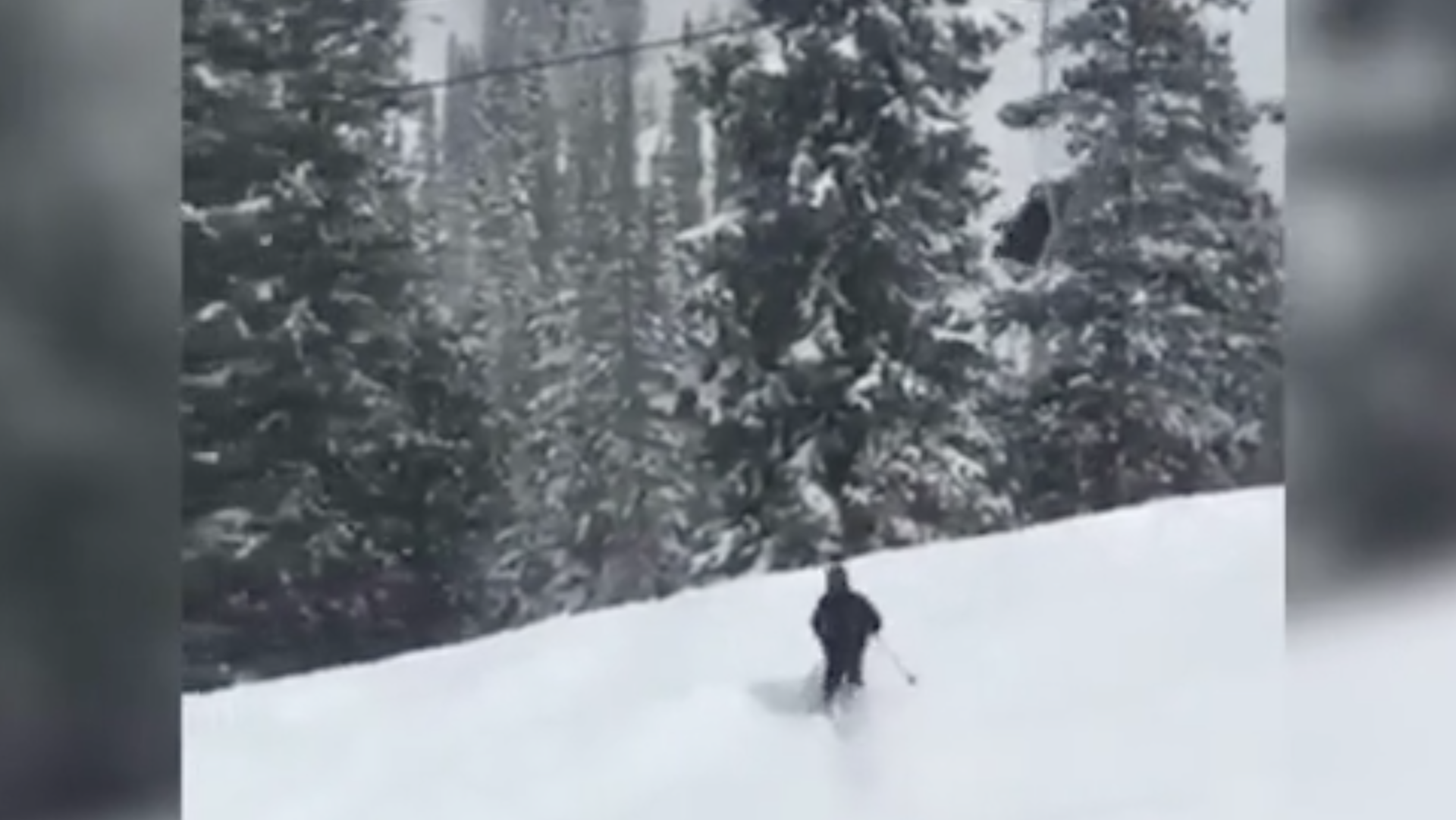 #Video Esquiador falla salto y termina con mandíbula fracturada