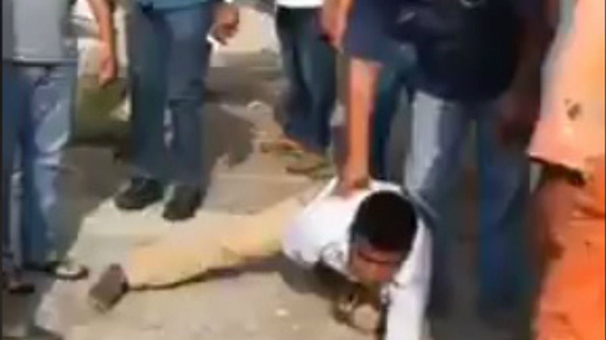#Video Golpean a acosador de mujeres en Coatzacoalcos