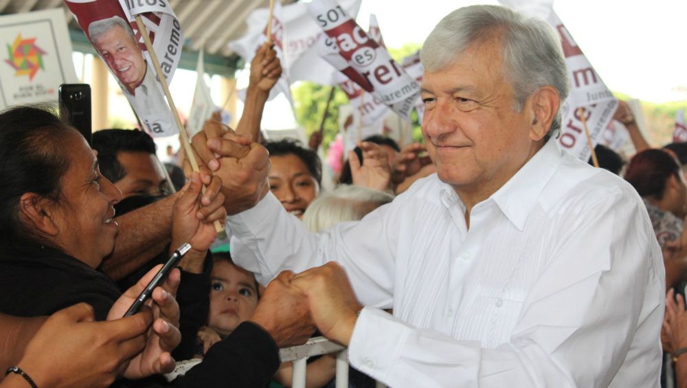 Celebra López Obrador mensaje de Peña Nieto ante dichos de Trump