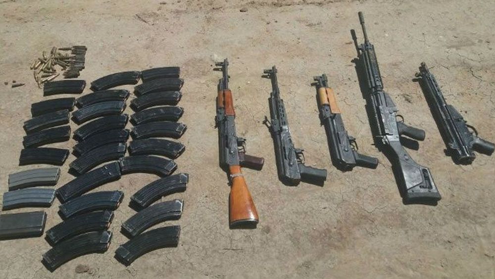 Aseguran armas y vehículos blindados en Tamaulipas