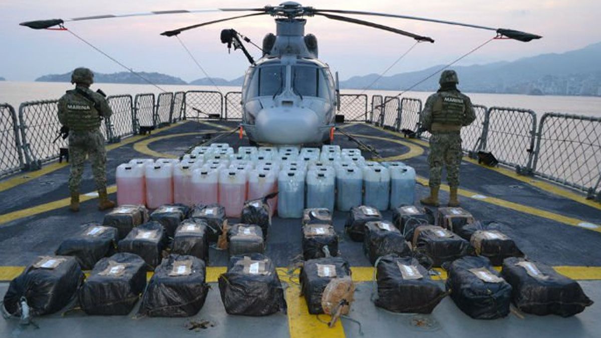 Aseguran media tonelada de cocaína en Guerrero