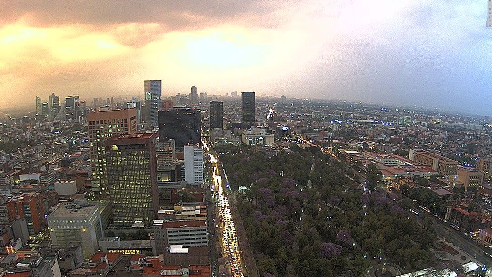 Lluvias y granizo en cuatro delegaciones