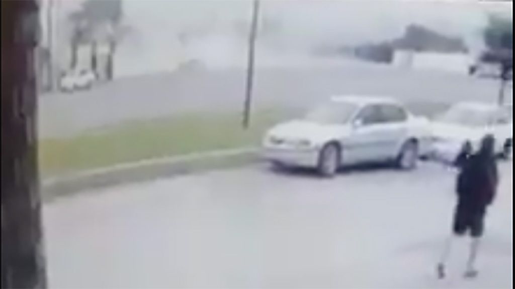 #Video Mueren dos en choque en carretera en Nuevo León