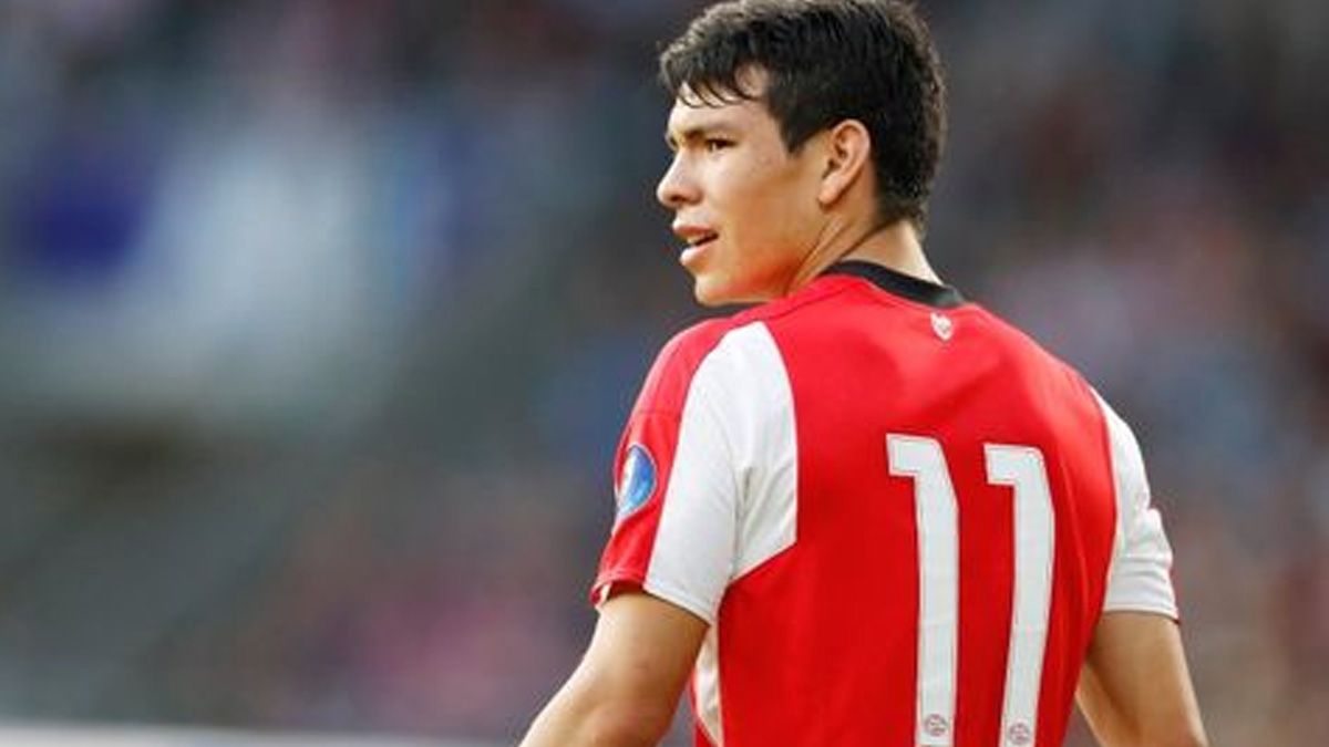 Gol y lesión de Chucky Lozano con el PSV