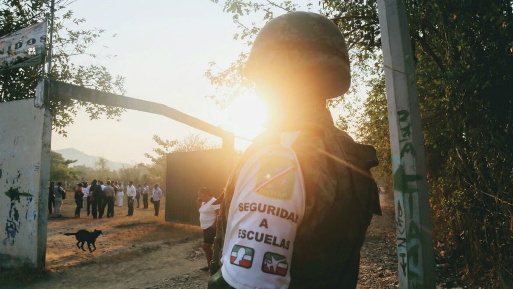 Implementan operativo de seguridad en regreso a clases en Guerrero