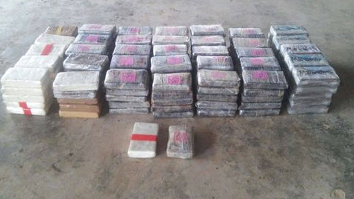 Aseguran 200 kilos de cocaína en Tamaulipas