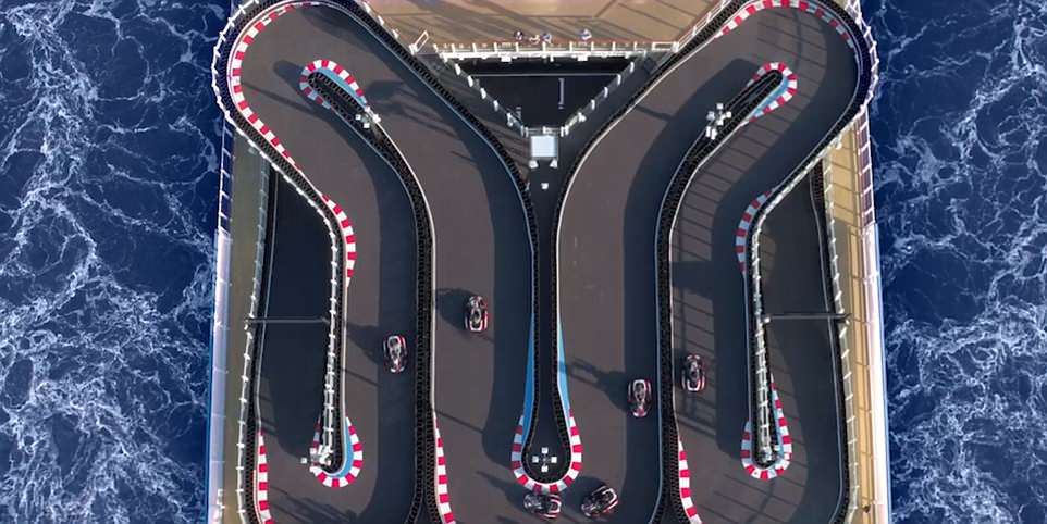 Norwegian Cruise, el lujoso crucero con pista de Go-Kart - crucero-go-kart