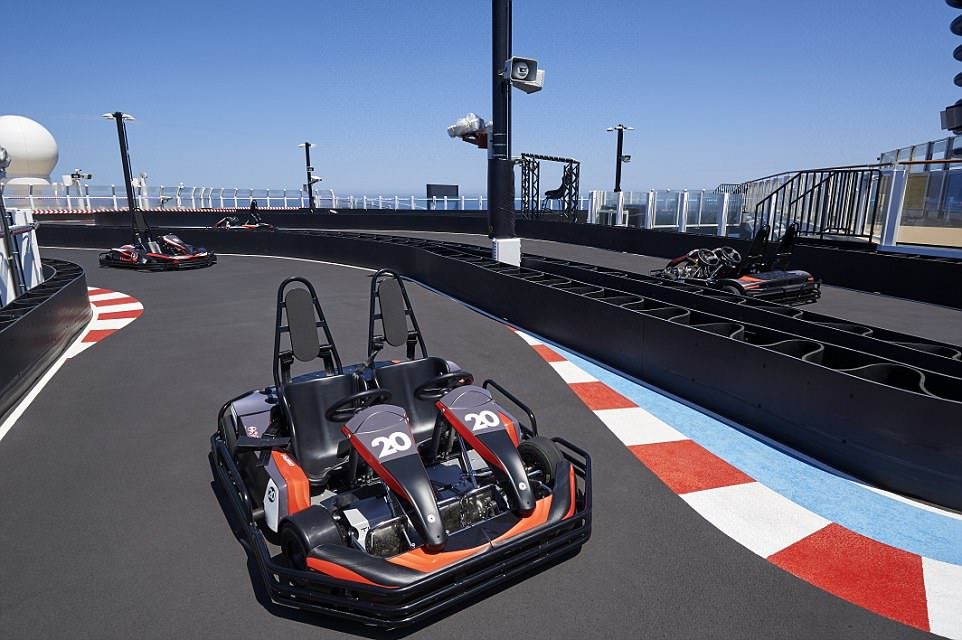 Norwegian Cruise, el lujoso crucero con pista de Go-Kart - cruceros-go-kart