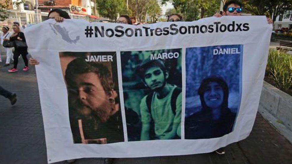¿Cómo secuestraron a los tres estudiantes de cine?