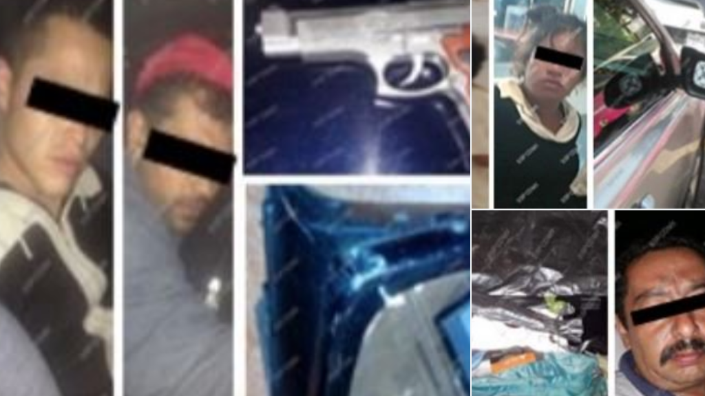 Detienen a siete por robo de autopartes en Benito Juárez