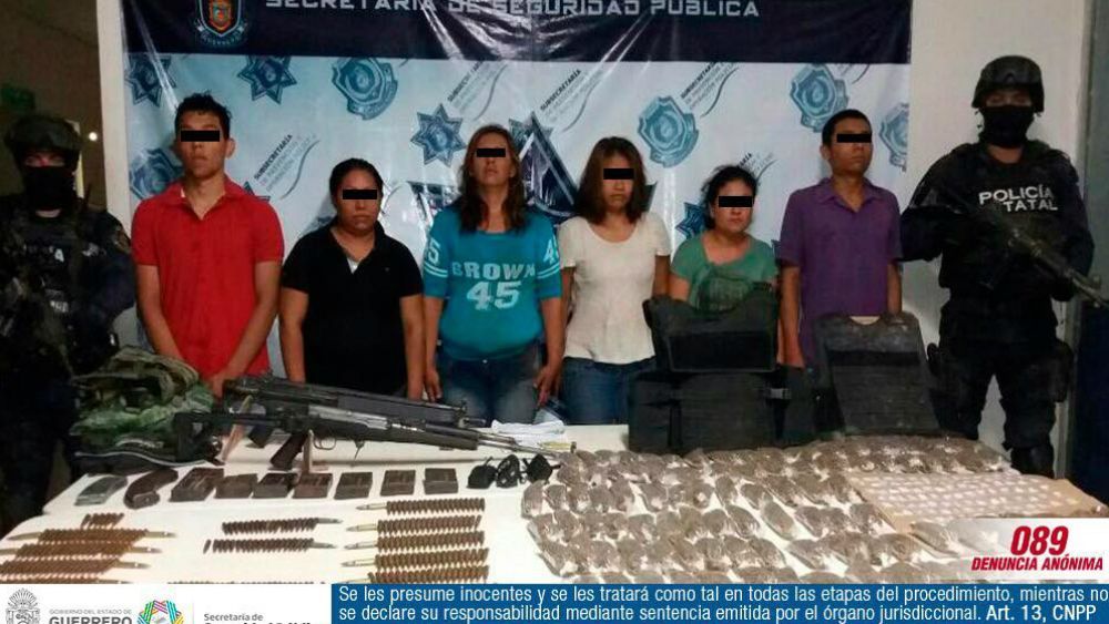 Detienen a otros 6 presuntos implicados en muerte de policías en Guerrero