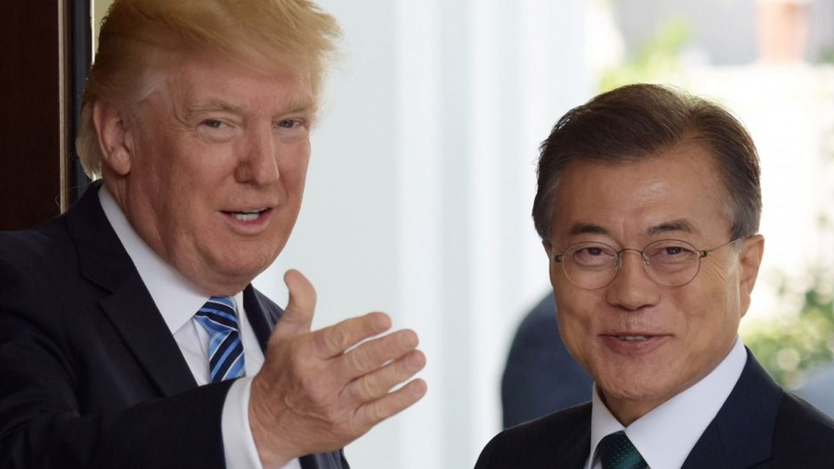 Presidente de Corea del Sur nomina a Trump para el Nobel de la Paz