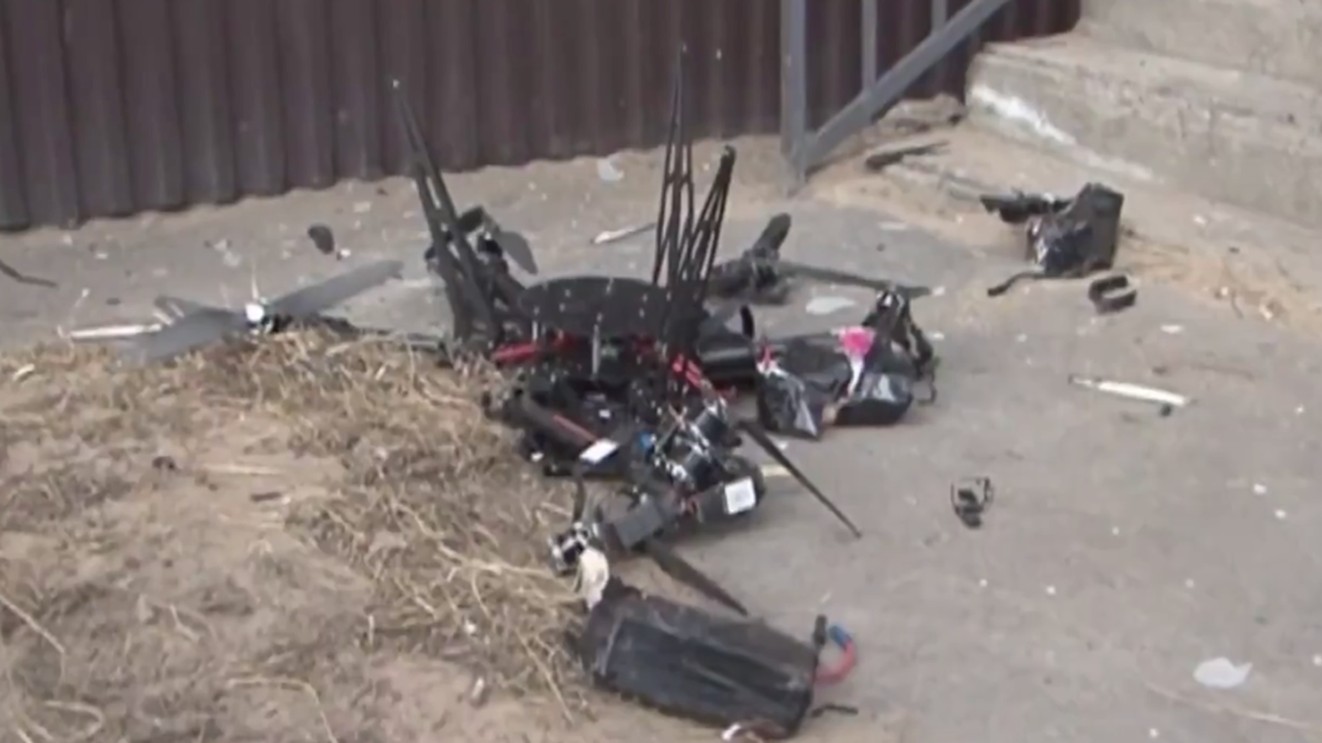 #Video Se estrella dron del Correo de Rusia en vuelo inaugural