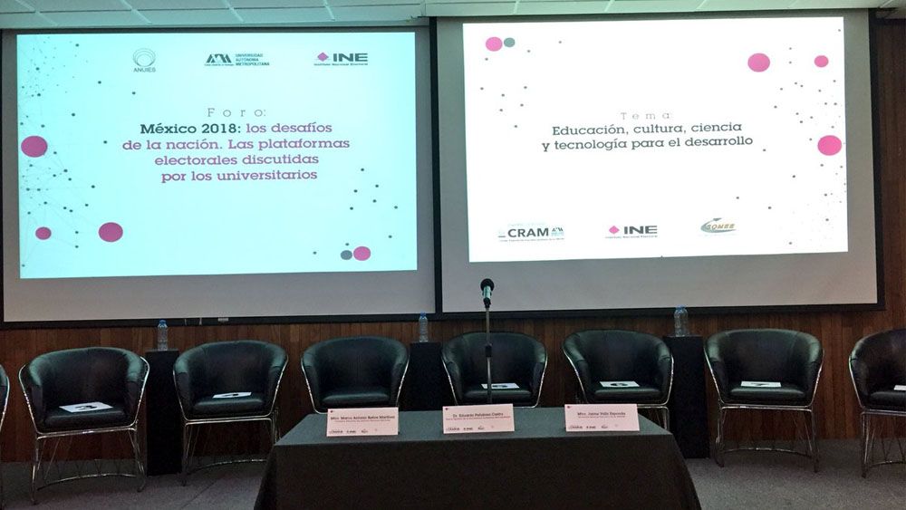 Presentan propuestas educativas de candidatos a la presidencia