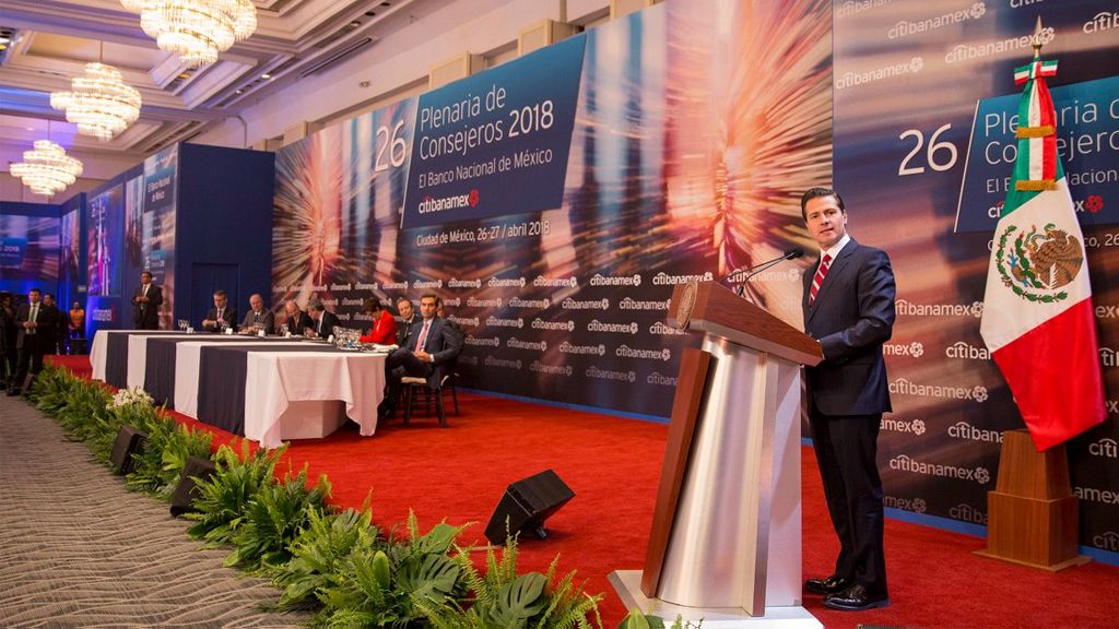 "Políticas populistas destruyeron patrimonios": Peña Nieto - enrique-pena-nieto-epn-reunion-plenaria-de-consejeros-de-citibanamex