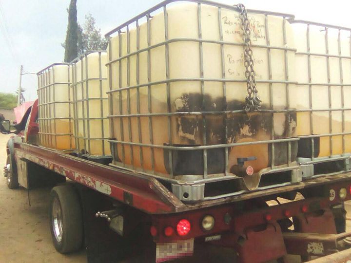 Aseguran 86 mil litros de combustible en Hidalgo
