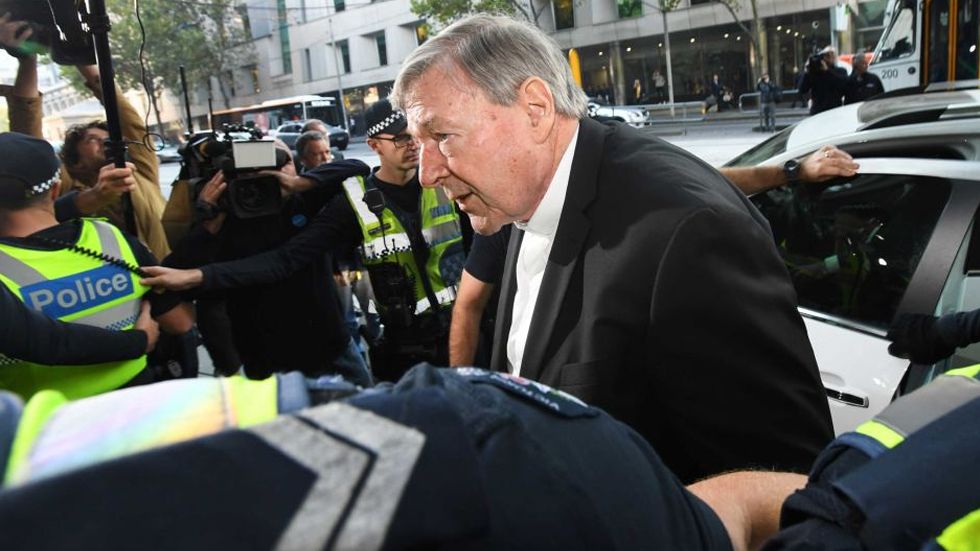 A juicio jefe de finanzas del Vaticano por pederastia en Australia