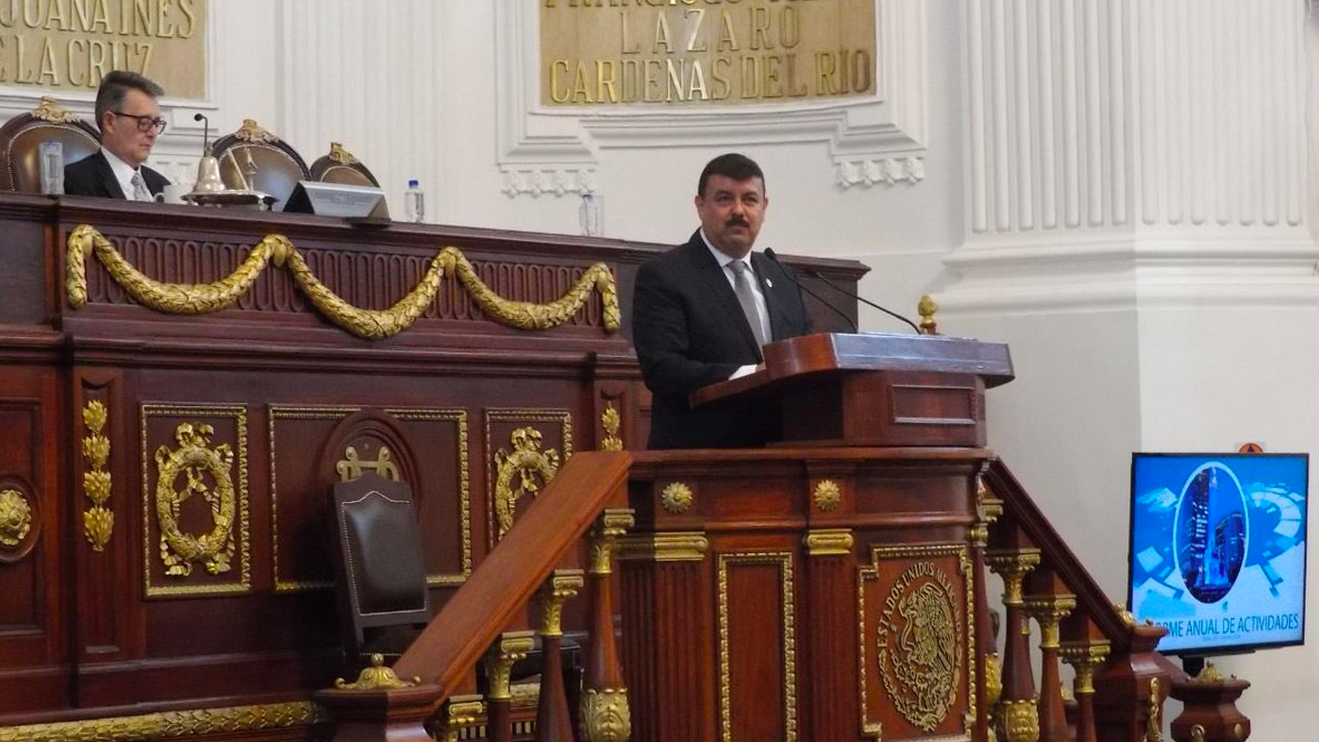 Almeida niega presencia del crimen organizado en la Ciudad de México