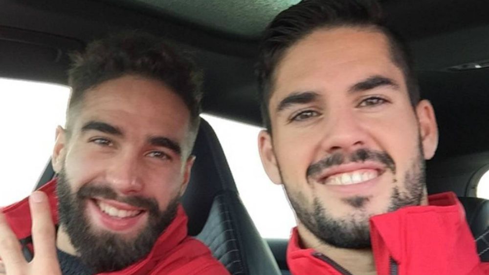 Carvajal está descartado para la vuelta de semifinales de Champions - isco-carvajal2