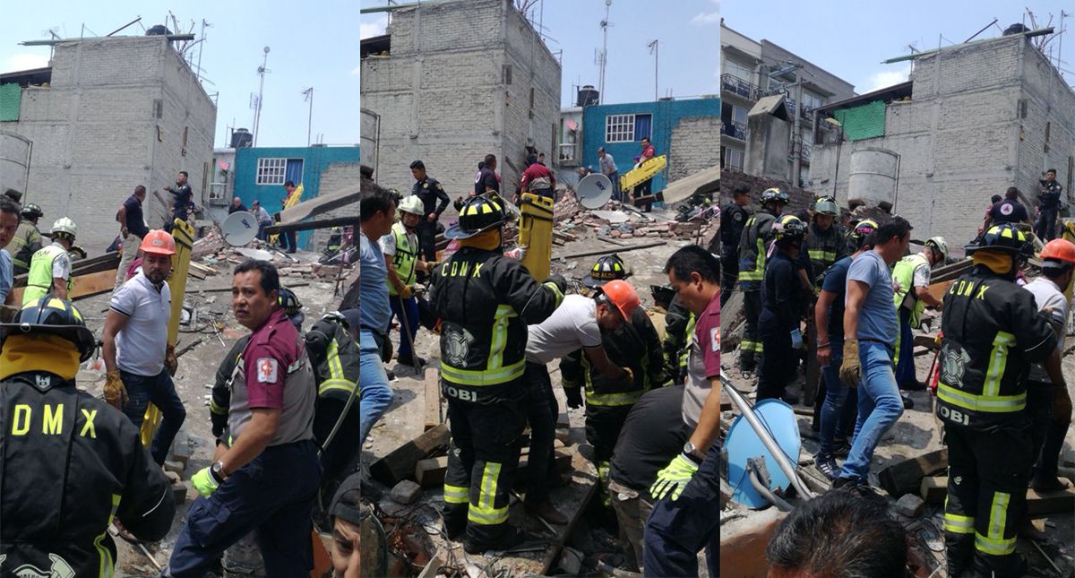 Explosión en vivienda de Iztacalco deja 10 heridos