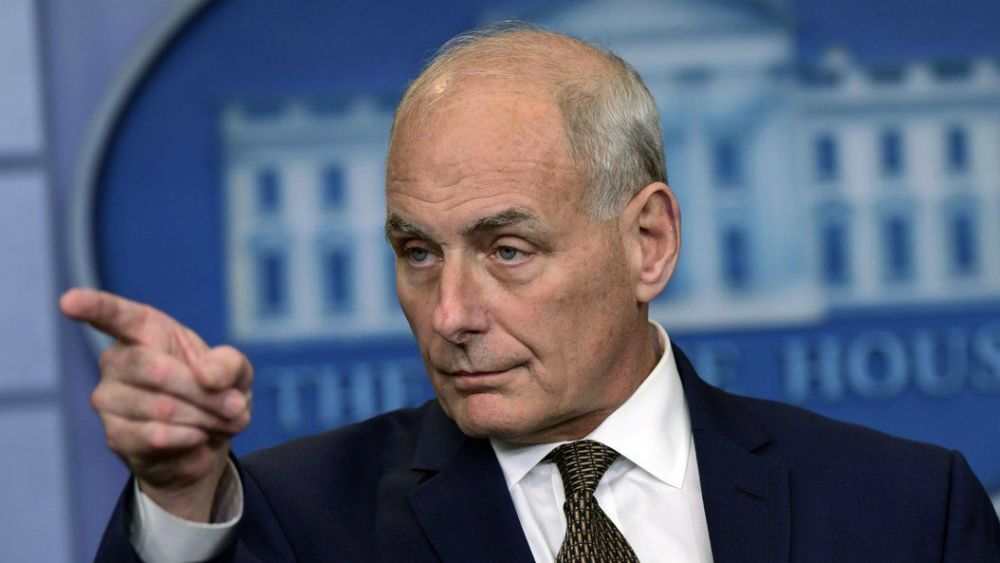 John Kelly dejará de ser jefe de gabinete a fin de año: Trump