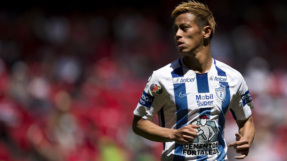 Keisuke Honda señala como probable su salida del Pachuca