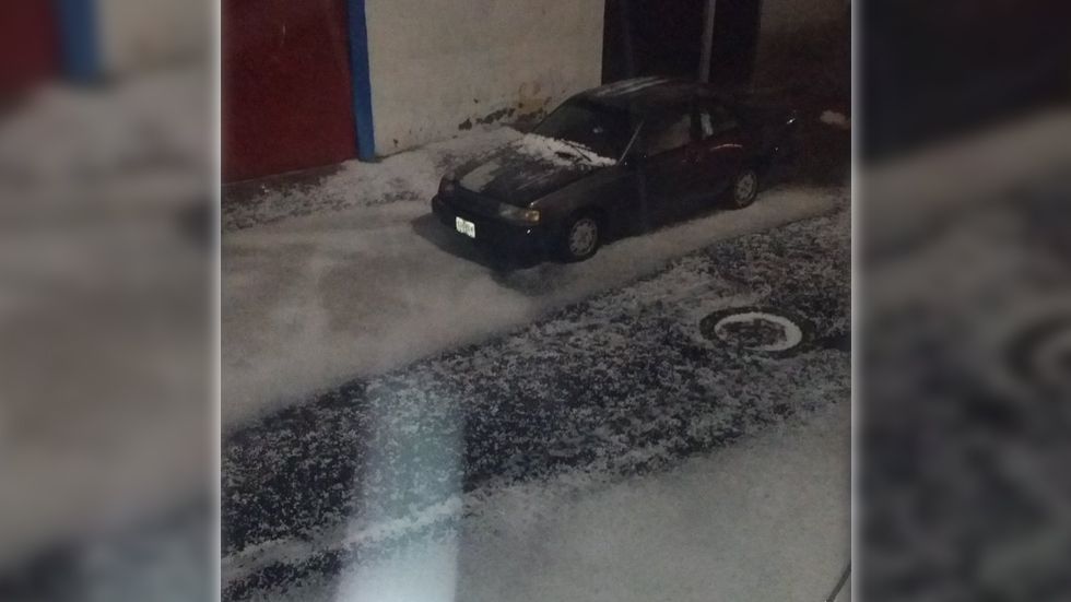 Lluvias y granizo en al menos nueve delegaciones