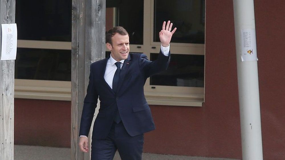 Macron se pronuncia contra acuerdo comercial de EE.UU. con la UE - macron1