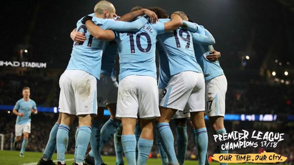 Manchester City gana la Premier League