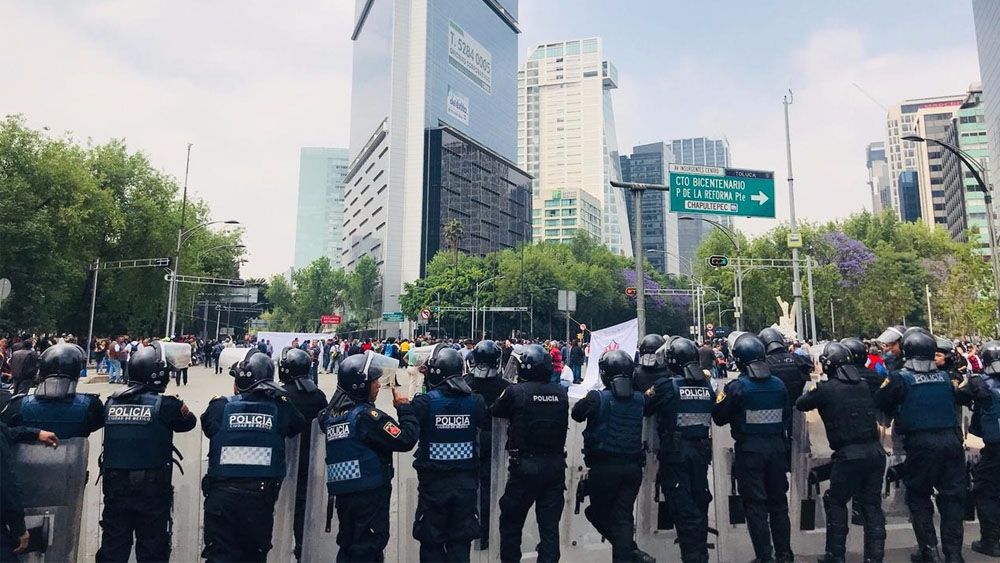 Prevén cuatro movilizaciones en la Ciudad de México