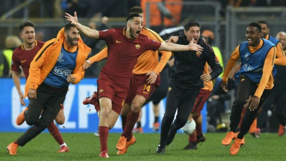 La Roma elimina al Barcelona en voltereta histórica