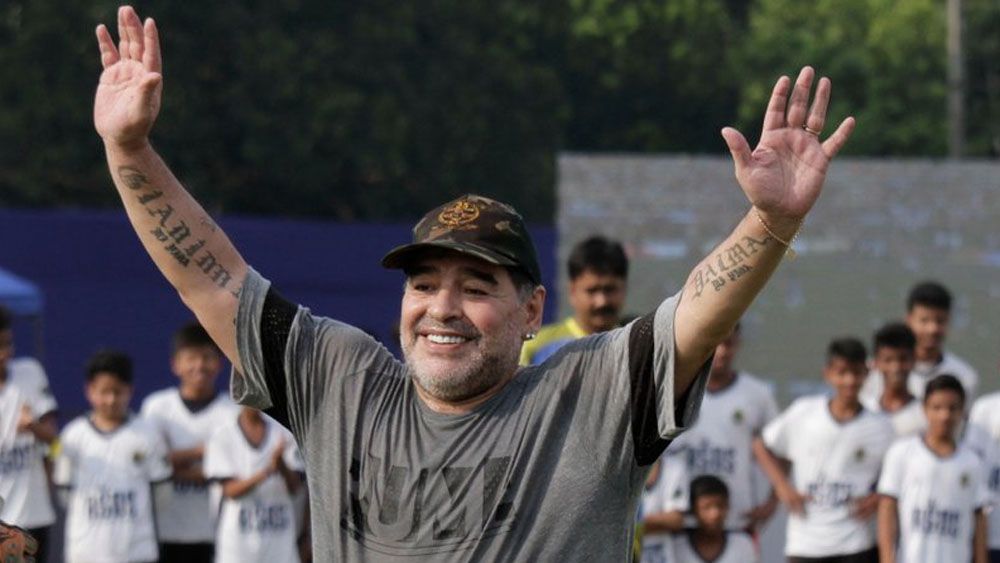 Triunfo de López Obrador nos puso contentos a todos: Maradona Triunfo de López Obrador nos puso contentos a todos: Maradona