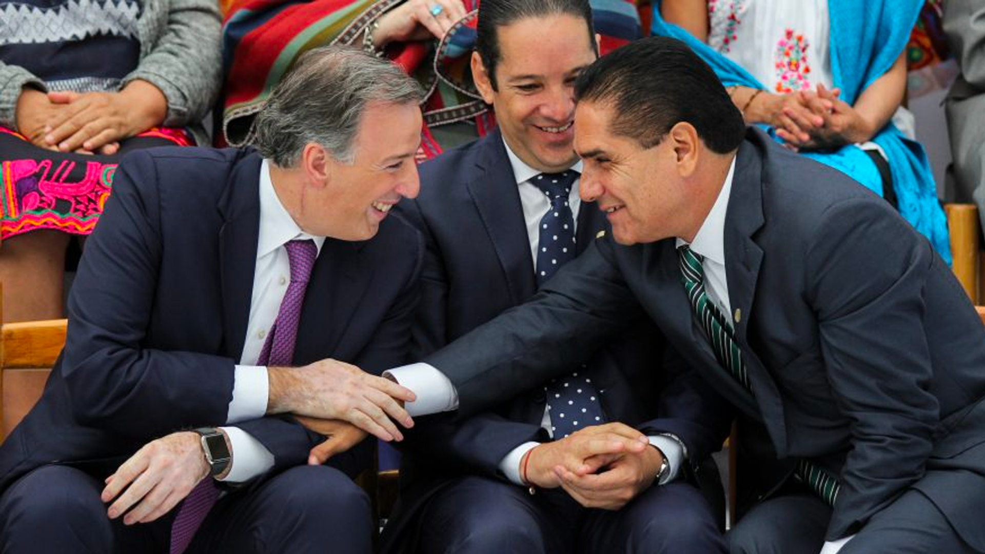 Meade agradece respaldo a Silvano Aureoles