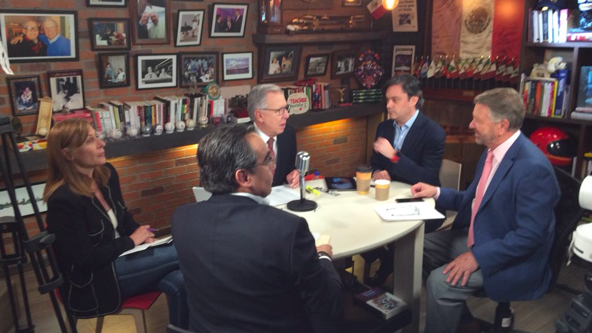 #Video La mesa de los coordinadores de campaña de AMLO, Meade, Anaya y Zavala