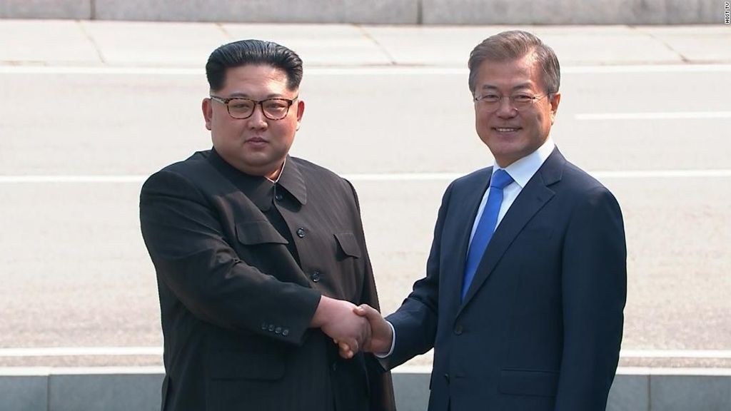 Kim Jong-un se reúne con Moon Jae-in en la Zona Desmilitarizada
