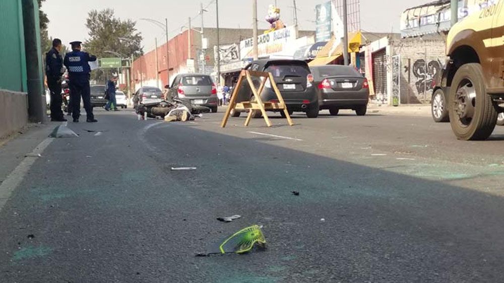 Muere motociclista en Periférico Oriente