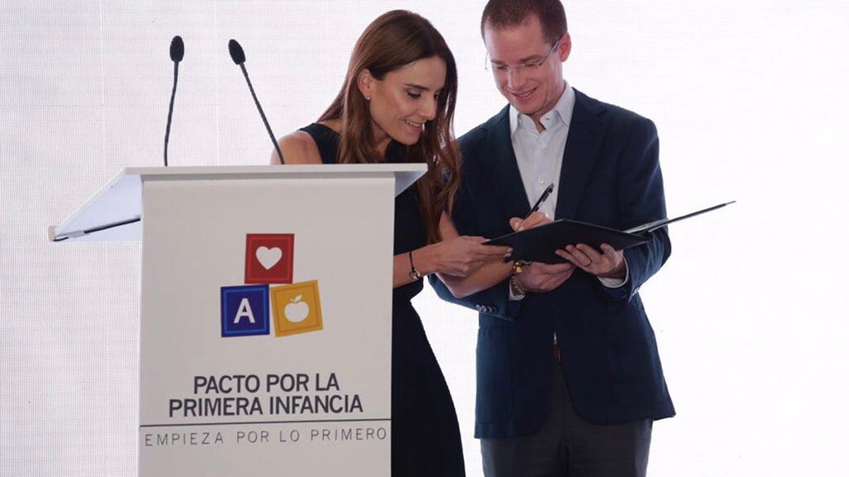 Anaya, Meade y Zavala firman Pacto de la Primera Infancia