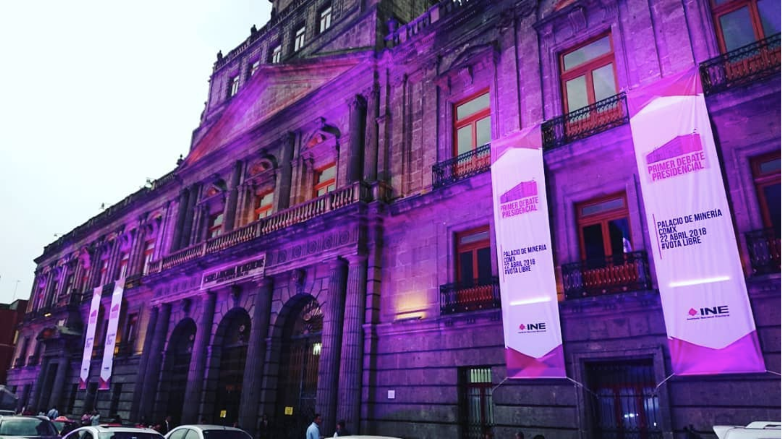 Así llegaron los candidatos al primer debate presidencial