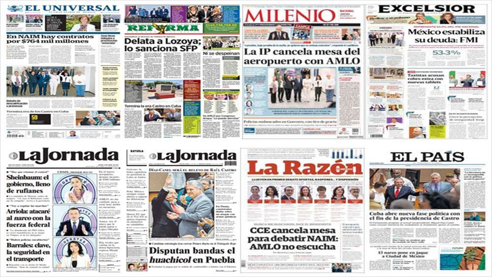 Debate y Southwest en primeras planas