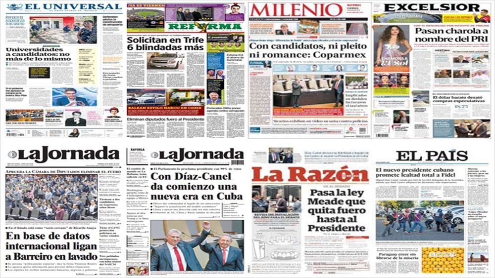 Fuero Constitucional, Trump y Giuliani en primeras planas