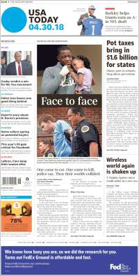 Checo Pérez y Corea del Norte en primeras planas - portadas-30-abr-usat