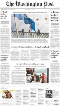 Checo Pérez y Corea del Norte en primeras planas - portadas-30-abr-wp