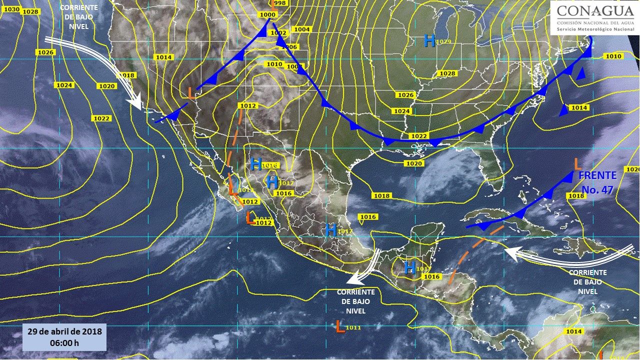 Lluvias afectarán 25 estados del país - pronostico-del-tiempo-domingo-29-2