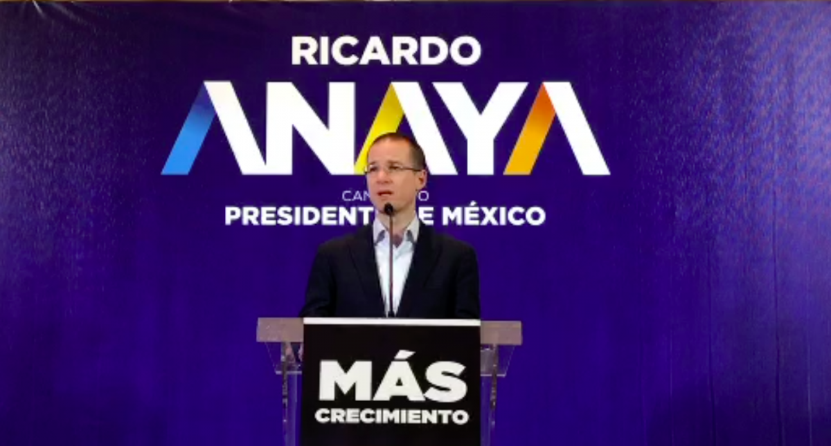 Anaya rechaza que haya pacto con cúpula empresarial para derrotar a AMLO