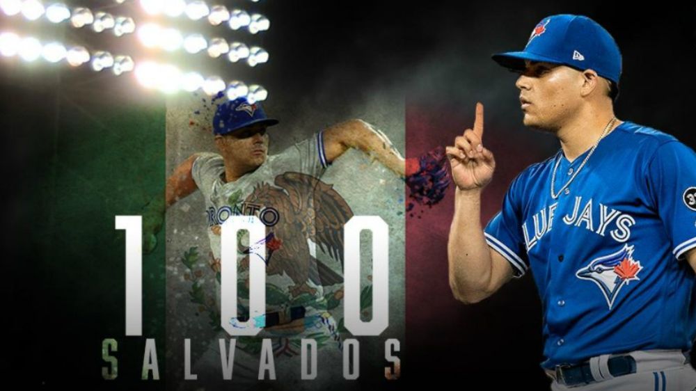 Osuna es el beisbolista mas joven en la historia de MLB en alcanzar 100 salvamentos