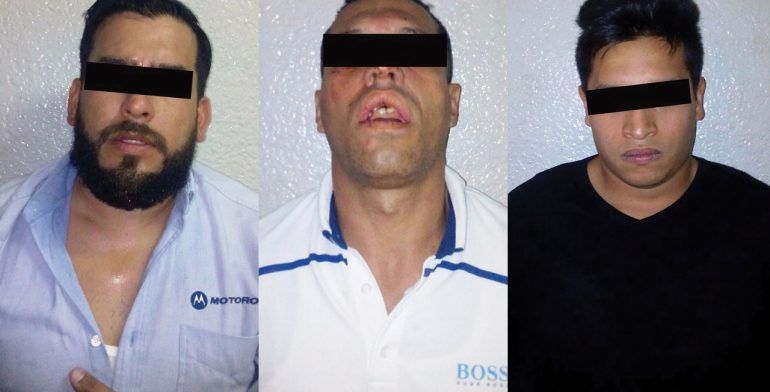 Detienen a venezolanos que pretendían abrir cajero en Hidalgo - robo-uaeh1