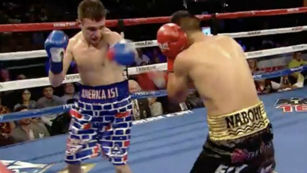 Mexicano noquea a estadounidense con shorts alusivos al muro de Trump