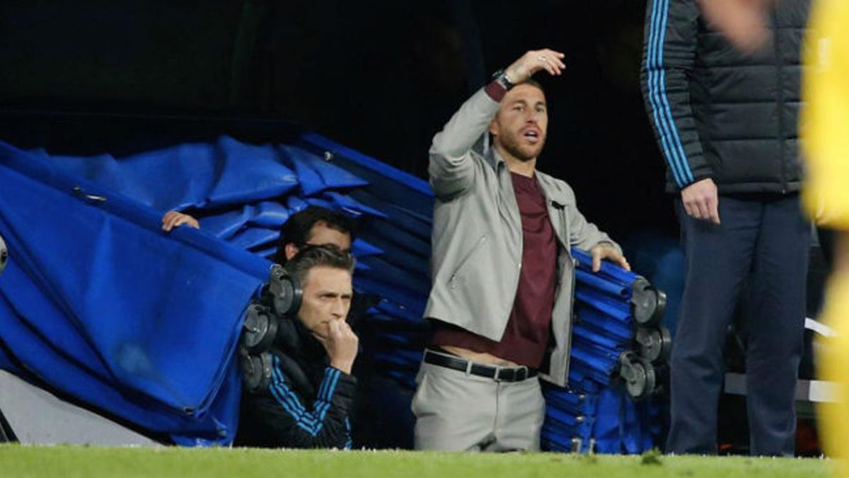 La UEFA descarta sanción contra Sergio Ramos