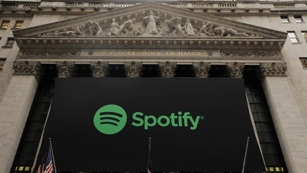 Spotify inicia operaciones en Wall Street