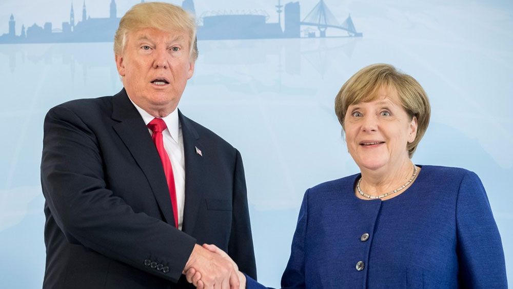 Prevén encuentro entre Trump y Merkel en Washington